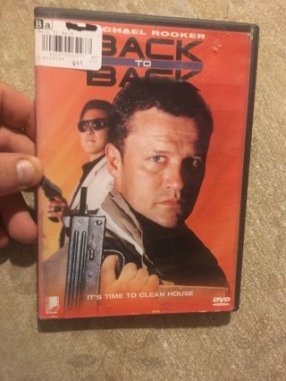Back To Back Rare Action Dvd
