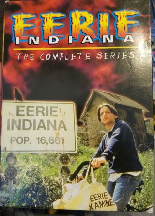 Eerie,  Indaiana The Complete Series Dvd 5 - Disc Box Set Rare Oop Tv Show Season