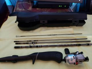 1 - Rare Vintage Daiwa Collectible 5 Ft Spinning Fishing Rod 5 Pc Minicast Mc - 59s