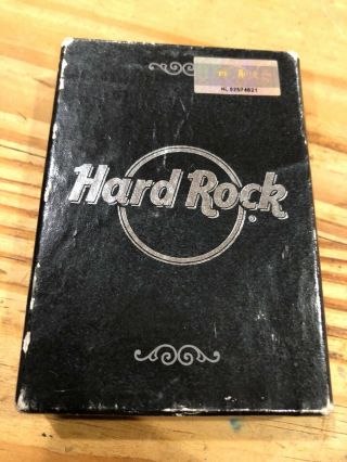 Vintage Rare Hard Rock Cafe Zippo Lighter W/Box & Guarantee Authentic SEATTLE 3