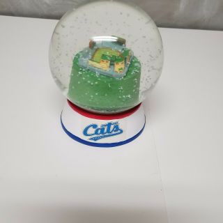 Fort Worth Cats Snow Globe.  Minor League Baseball - Rare -