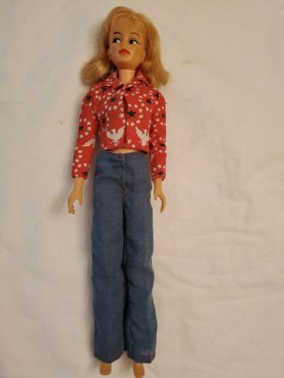 Vintage Ideal Tammy Friend Posn Glamour Misty Miss Clairol Doll In Stars Eagle