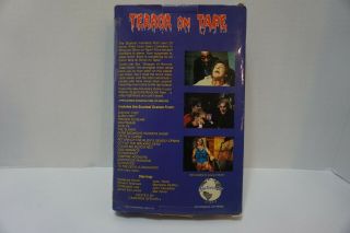 Terror On Tape BETA NOT VHS Rare OOP Continental Big Box Horror Gore HTF 2