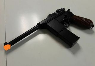 Rare Mauser M712 (c96 Broomhandle) Airsoft Pistol