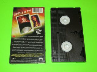 STRIPPED TO KILL VHS TAPE RARE HORROR 2