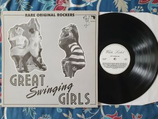 Great Swinging Girls - Rare Rockers Og Dutch White Label Nm Lp Nancy Day