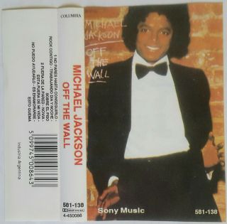 Michael Jackson - Off The Wall - Rare Argentina Cassette