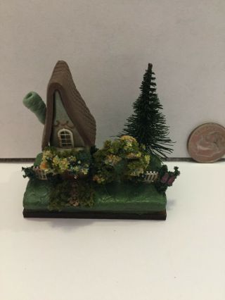 Handmade Miniature Arbour Fairy House Vintage Ooak By O 