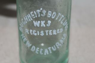 Decatur Alabama Buchheit ' s Bottling Circle Slug Bottle Ala AL Rare 2