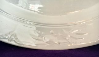 Antique Livesley Powell LARGE IRONSTONE CHINA WHEAT PLATTER Porcelain 15 