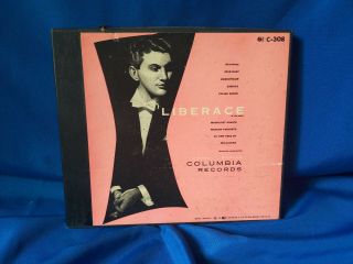Liberace 4 X 78 Box Set At The Piano Columbia C - 308 Rare Early E - To V,