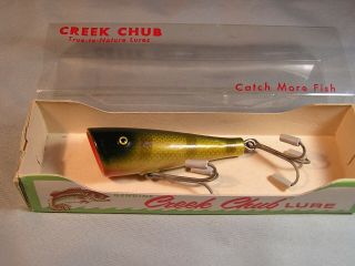 Vintage Wood Creek Chub Bait Co.  Plunker