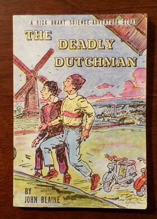 Rare Rick Brant 22 The Deadly Dutchman John Blaine Hal Goodwin Paperback