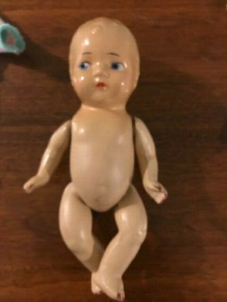 Vintage Composition Baby Doll - 10 Inch Great Shape