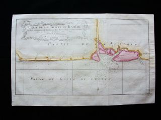 1754 Bellin: Map Of Africa West,  Calabar Cost,  Nigeria,  Guinea,  Afrique