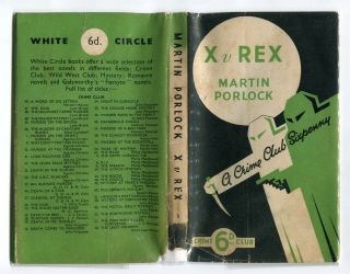 X V.  Rex By Martin Porlock - Vintage Collins White Circle Pb In Rare Dust Jacket