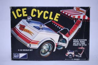Vintage 1/12 Scale Mpc Ice Cycle Pedal Bike Model Kit W/ Box