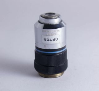 Ultra Rare Zeiss Opton Plan 40/0,  60 160/1,  1 - 1,  5 Microscope Lens Objective German