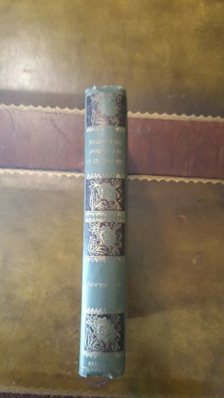 Rare Mosses From An Old Manse By Nathaniel Hawthorne Circa 1900 Hardcover Illust