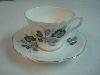 Vintage Tea Cup And Saucer,  Royal Kent,  England
