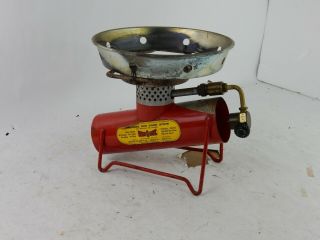 Vintage Bernz - O - Matic Propane Gas Cook Camp Stove Burner Tx - 500 Usa