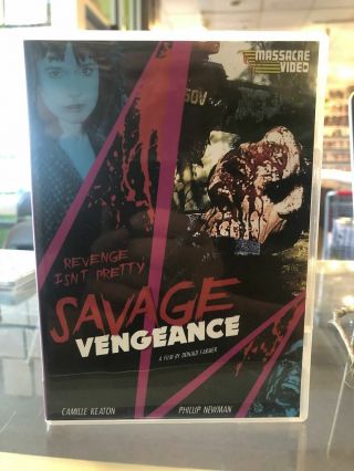 Savage Vengeance Dvd (rare Horror Movie)