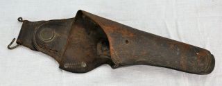 Antique Mauser Holster 14 " Long,  No Marking Found.  (bi Mk/180503)