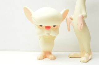 Pinky and the Brain W.  B.  Store Rare Toy pvc Figure 10 & 6 inches tall 1996 set 3