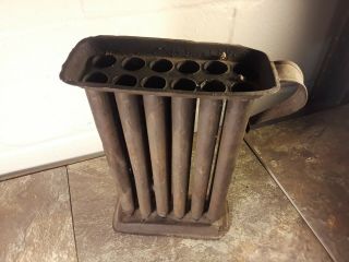 Antique Early Century American Folk Art - Primitive 10 Taper Candle Mold
