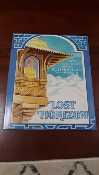 1973 Lost Horizon Paperdolls Olivia Hussey,  Artcraft