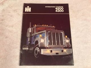 Rare 1968 International Harvester Transfer 4200 4300 Dealer Sales Brochure 12 Pg