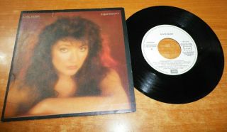 Kate Bush Experiment Iv 7 " Spanish Promo Single Vinyl Very Rare White Label 1986