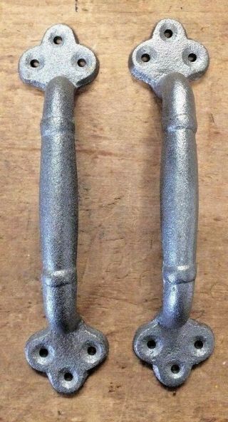 9 " Large Rustic Handles For Barn Door Or Gate Pull From Antique Design