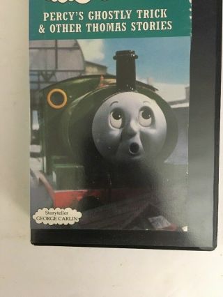 Thomas the Tank Engine & Friends Percy’s Ghostly Trick VHS - - RARE VINTAGE 3