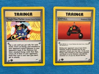 Trainer,  Thought Wave Machine Exp.  All,  Neo Destiny,  1st Edition,  96/105 - 93/105