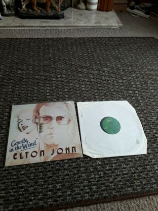Elton John Candle In The Wind Rare Uk Marks & Spencer Vinyl Lp