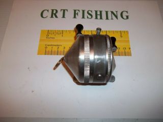 Vintage Zebco Model 11 Spincast Thumb Button Fishing Reel