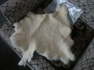 Large Piece Of Lambskin/wool For Doll Wigs