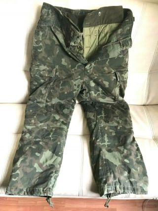 Russian Army Vdv Winter Pants With Cargo Ttsko Size 50/4 Butan Rare