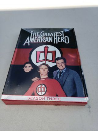 The Greatest American Hero: Complete Series (Season 1,  2,  3) DVD Set VG Rare opp 3
