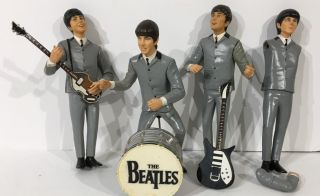 Vintage Rare The Beatles Set Of 4 Doll Dolls