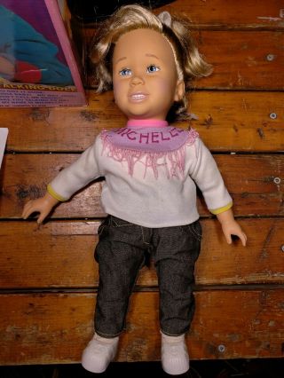 Vintage 1991 Meritus Full House Michelle Tanner Talking Doll w/ Box & Instr. 3