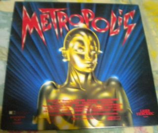 Laserdisc Movie Vestron Video Rare METROPOLIS 1985 VL5090 Laser Videodisc SCI - FI 3
