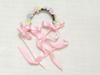 Vintage Barbie Skipper Ballet Class 1905 - Flower Ribbon Headband