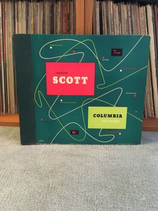 Rare Exotica 1947 Raymond Scott 78 Album Set Columbia C133 Really