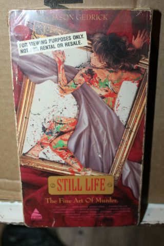 Vintage Demo VHS L.  A.  Goddess Still Life The Fine Art of Murder Erotic Rare 2