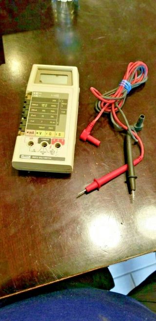 Vintage Fluke 8020b Handheld Digital Multimeter As - Is No Power