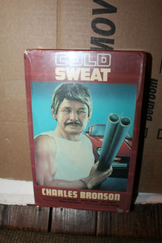 Vintage Cold Sweat Vhs Big Box Charles Bronson Liv Ullmann James Mason Rare