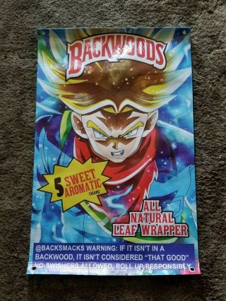 Rare Backwoods Large Vinyl Poster " Trunks "