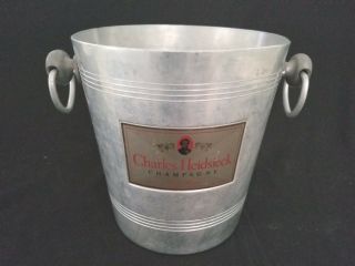 Vintage / Rare Charles Heidsieck Champagne / Ice Bucket: Reims France